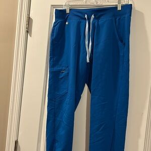 Figs royal blue joggers